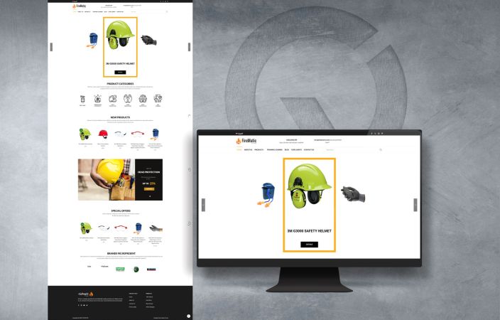 تصميم الكتروني إلكتروني لشركة فايرماتيك